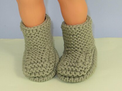 Simple Superfast Children's Garter Stitch Ankle Boots