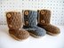 Two-Button Toddler Booties