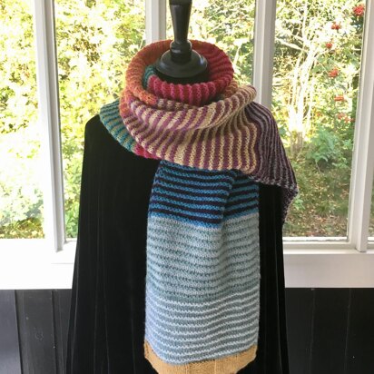 Shetland Organic Color Scarf