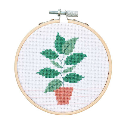 Rico Mini Plant Cross Stitch Kit