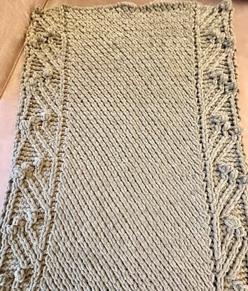 Twigs Fine Blanket Pattern