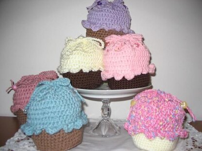 Cupcake Purse Crochet Pattern