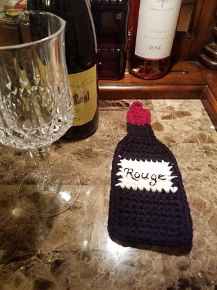 Wine Bottle Potholder