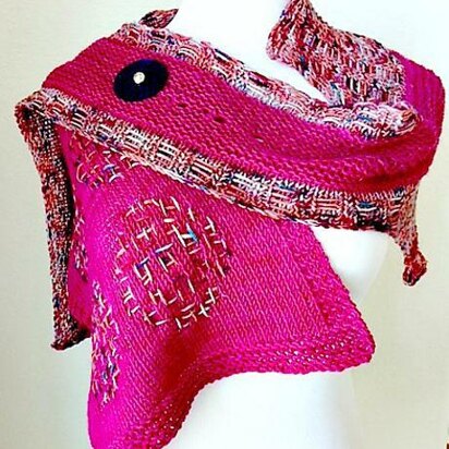 Yarnover Truck shawl