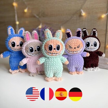 Labubu Crochet Pattern