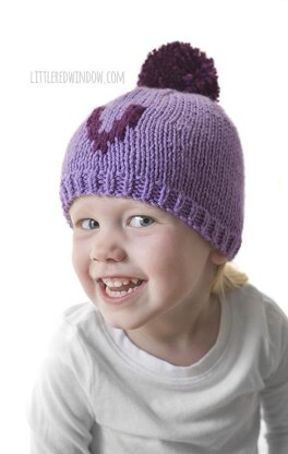 Monogrammed knit best sale baby hats