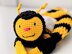 Bee Comforter and Teether, Bee Lovey