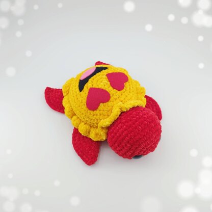 Emoji Love Turtle