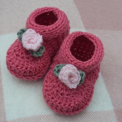 Rosebud Baby Shoes