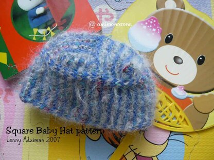Square Baby Hat