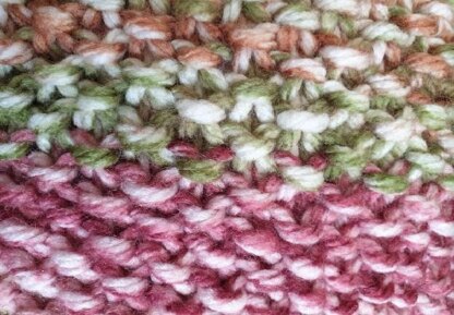 Easy Peasy Snood - Moss Stitch