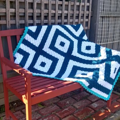 Connected Squares Blanket
