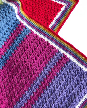 Rainbow Belt Blanket