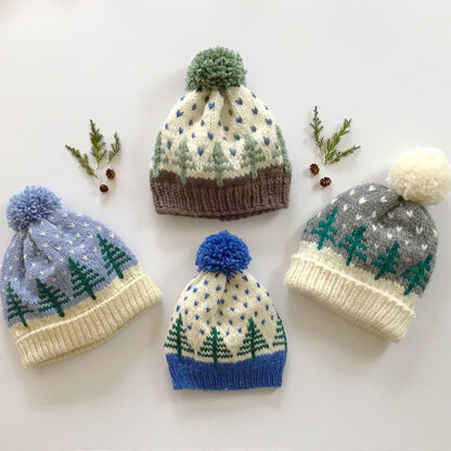 Yankee Knitter Designs 35 Pine Tree Hat PDF