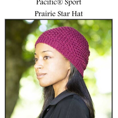 Pacific Sport Prairie Star Hat in Cascade Yarns - DK579  - Downloadable PDF