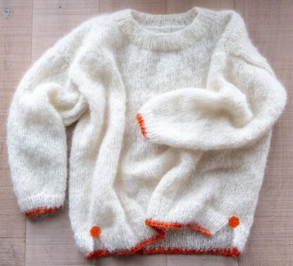 Quick Fluffy Mohair Knit