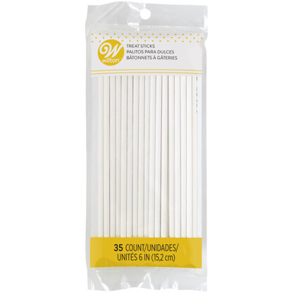 Wilton White 6-Inch Lollipop Sticks, 35-Count Pack