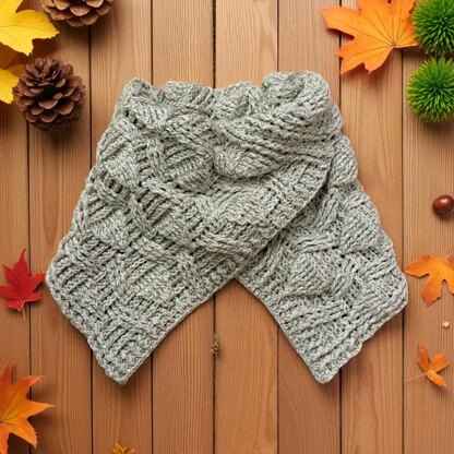 Scarf and Folding Scarf "Syke"