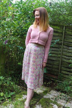 "Girlfriend Cardigan" Sweater and Dress