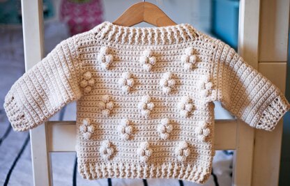 Cotton Flower Cardigan