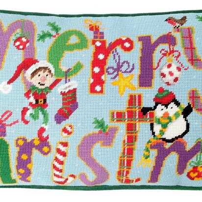 Bothy Threads Merry Christmas Tapestry Kit - 58.5cm x 28.5cm