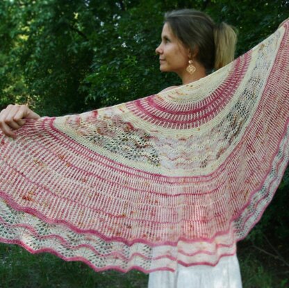 Fiori Shawl