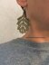 Knit lace earrings