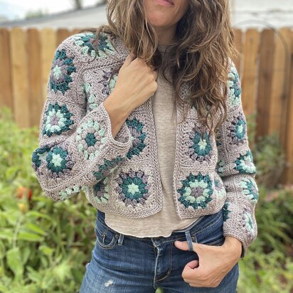 Airie Granny Square Cardigan