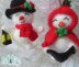 Christmas Caroler Snowmen Ornament