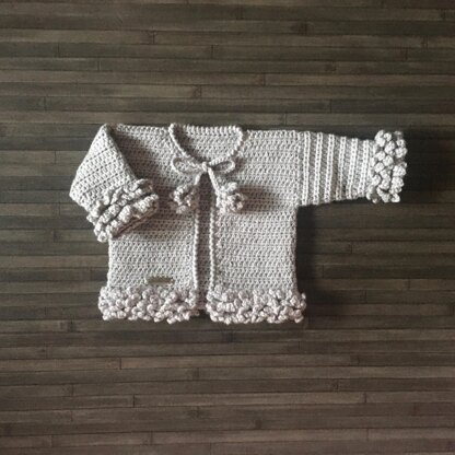 Harriet Newborn to 10 Years Cardigan and Hat Set