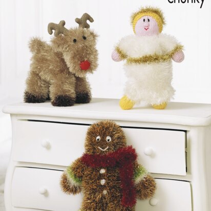 Tinsel Christmas in King Cole Tinsel Chunky - 9055pdf - Downloadable PDF