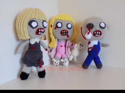 Zombie PJ girl