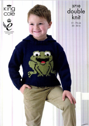 Sweaters in King Cole Pricewise DK - 3710