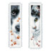 Vervaco Dog and Cat Cross Stitch Bookmarks Kit (Set of 2) - 6cm x 20cm