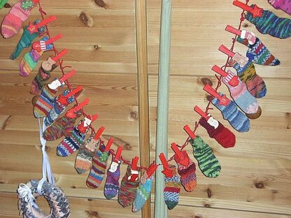 BabySocken Adventskalender/baby socks advents calendar
