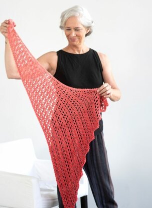 Liri Shawl in Berroco Estiva - 405-2 - Downloadable PDF