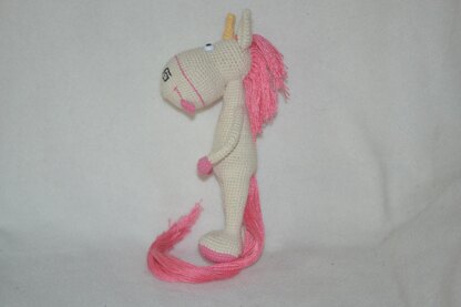 Fluffy the unicorn toy