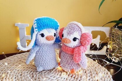 Penguin crochet pattern, amigurumi animals