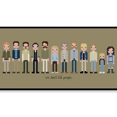 The Walking Dead Season Five B Them - PDF Cross Stitch Pattern