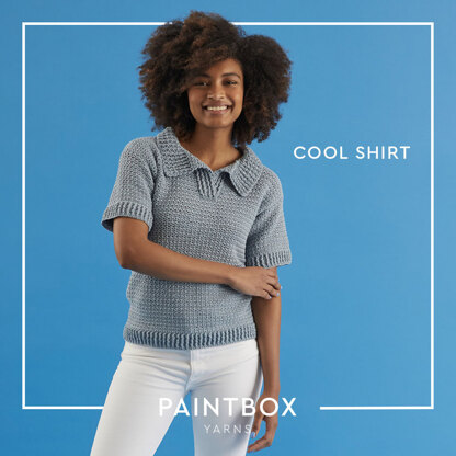 Cool Shirt - Free Crochet Pattern for Women in Paintbox Yarns Cotton Mix DK by Paintbox Yarns