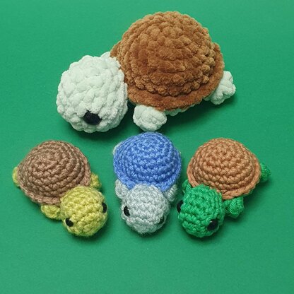 No-Sew Turtle. UK terminology.