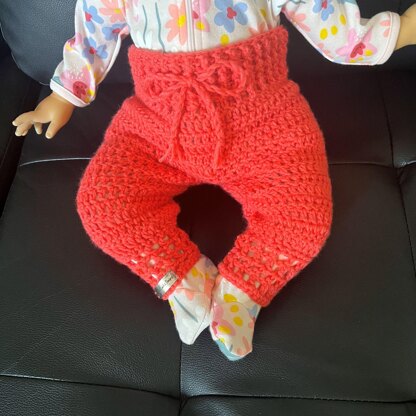 Coral Baby Pants