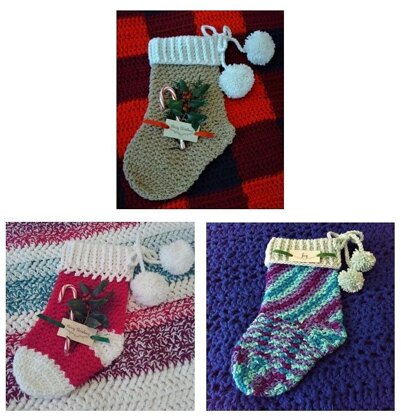 Holiday Home Christmas Stocking