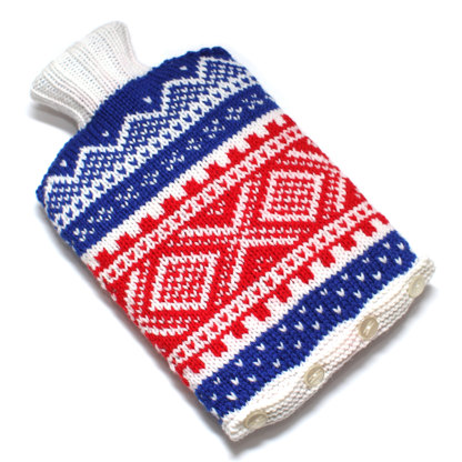 Traditional marius hot water bottle cover