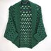 Forest Leaves Cocoon Shrug