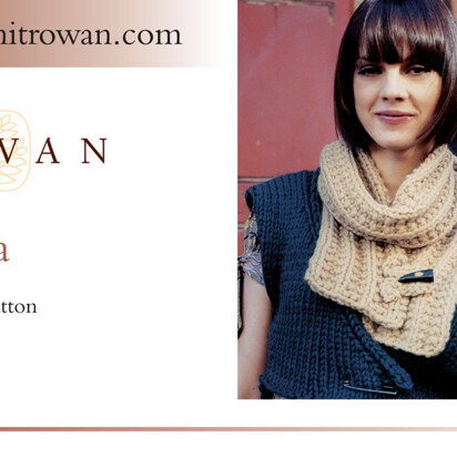 Vanilla Scarf in Rowan Big Wool