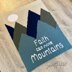 Faith Mountain Baby Blanket