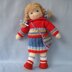 Tilly - Knitted Doll