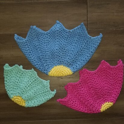 3 Petal Bowl Hot Pads