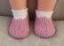 Alyssa - 8ply baby slippers or shoes